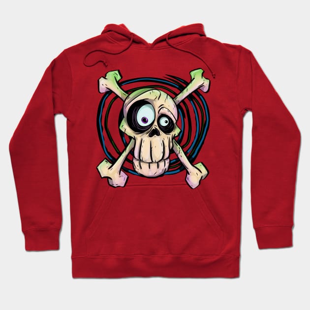 Bonehead Hoodie by Artbylukus